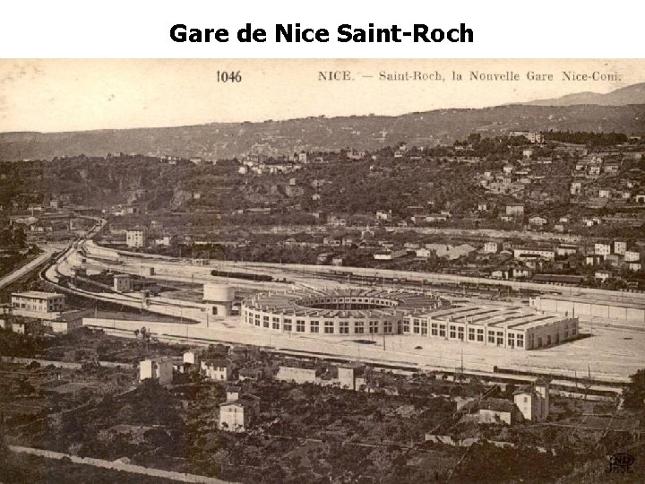 Gare de Nice Saint-Roch Gare de Nice Saint-Roch