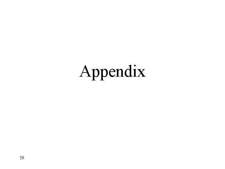 Appendix 59 