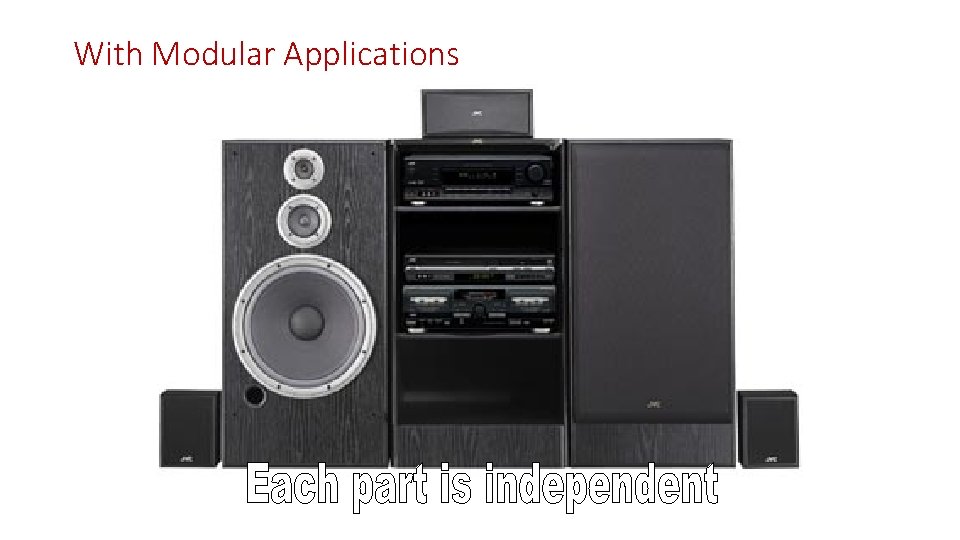 With Modular Applications 