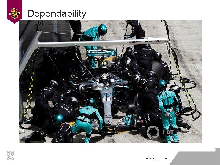 Dependability 07/12/2020 15 Dependability 07/12/2020 15