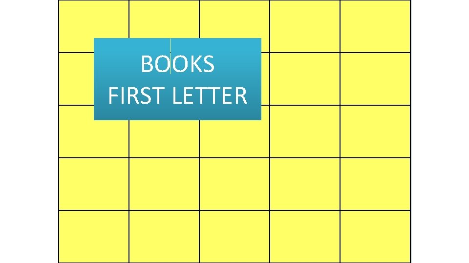 BOOKS New Testament Magic Square FIRST LETTER Doctrinal Mastery Scriptures 