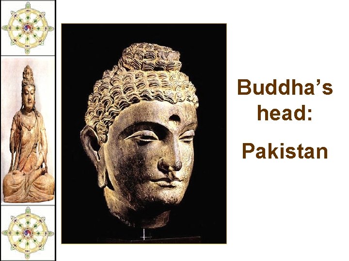 Buddha’s head: Pakistan 