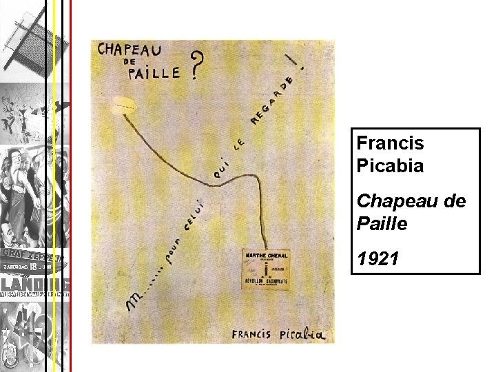 Francis Picabia Chapeau de Paille 1921 