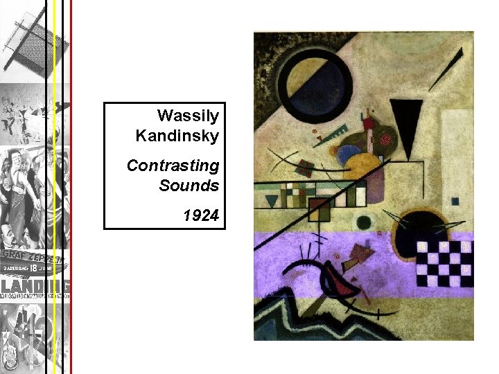 Wassily Kandinsky Contrasting Sounds 1924 