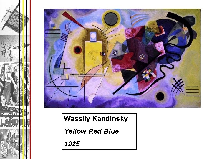 Wassily Kandinsky Yellow Red Blue 1925 