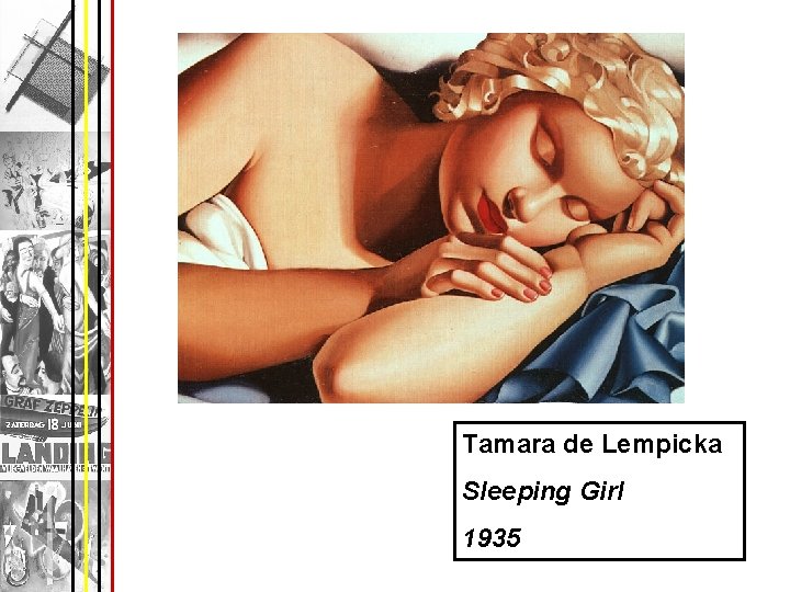 Tamara de Lempicka Sleeping Girl 1935 