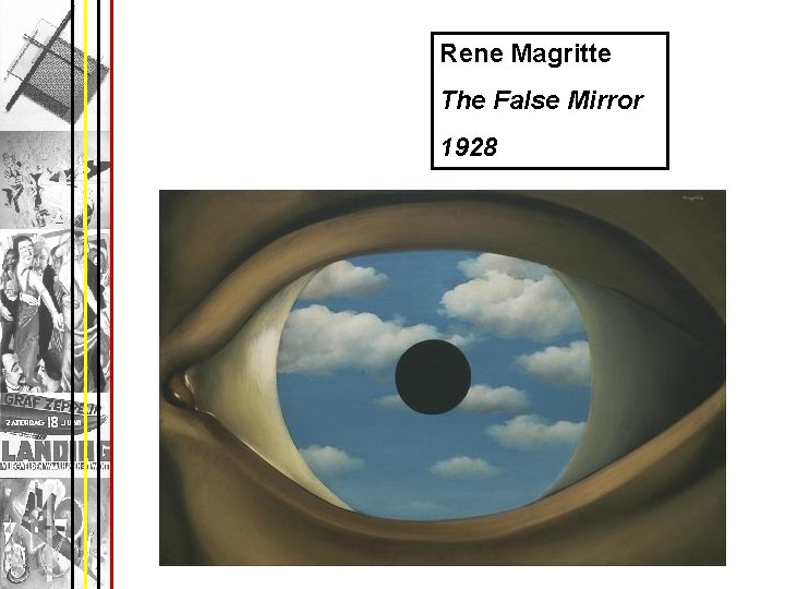 Rene Magritte The False Mirror 1928 