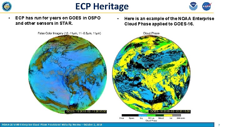 ECP Heritage • ECP has run for years on GOES in OSPO and other