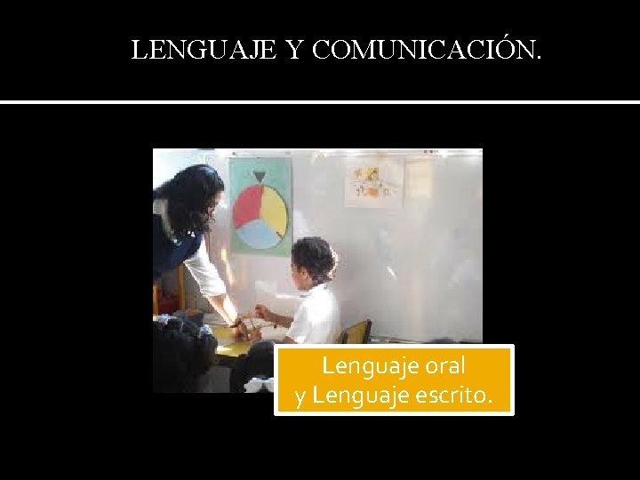 LENGUAJE Y COMUNICACIÓN. Lenguaje oral y Lenguaje escrito. 