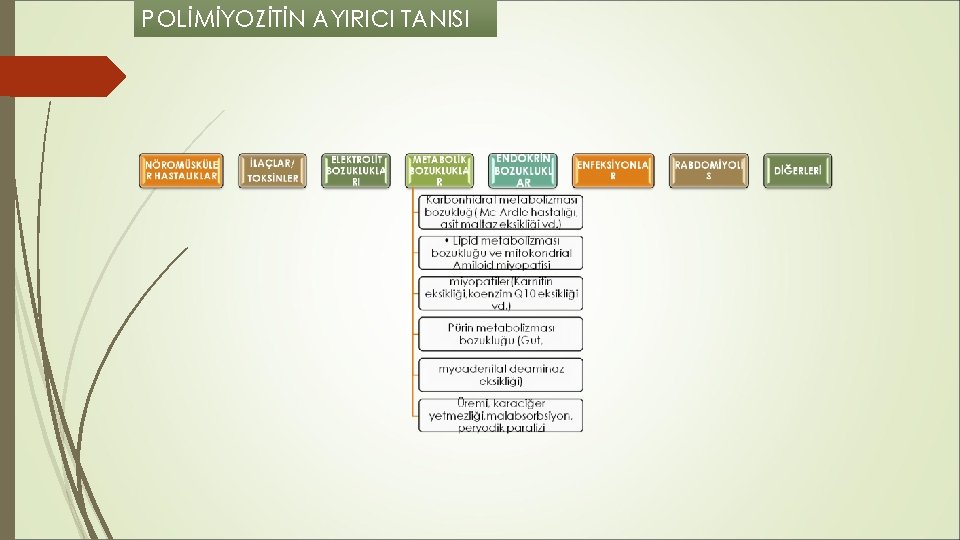 POLİMİYOZİTİN AYIRICI TANISI POLİMİYOZİTİN AYIRICI TANISI