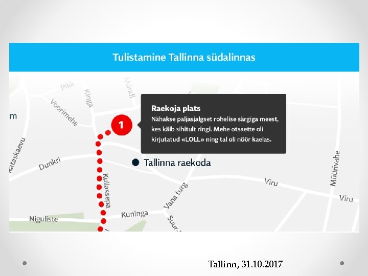 Tallinn, 31. 10. 2017 