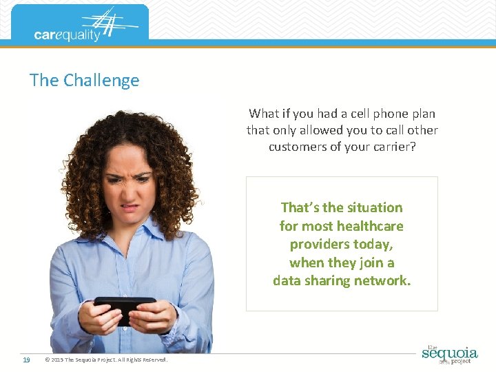 The Challenge What if you had a cell phone plan that only allowed you