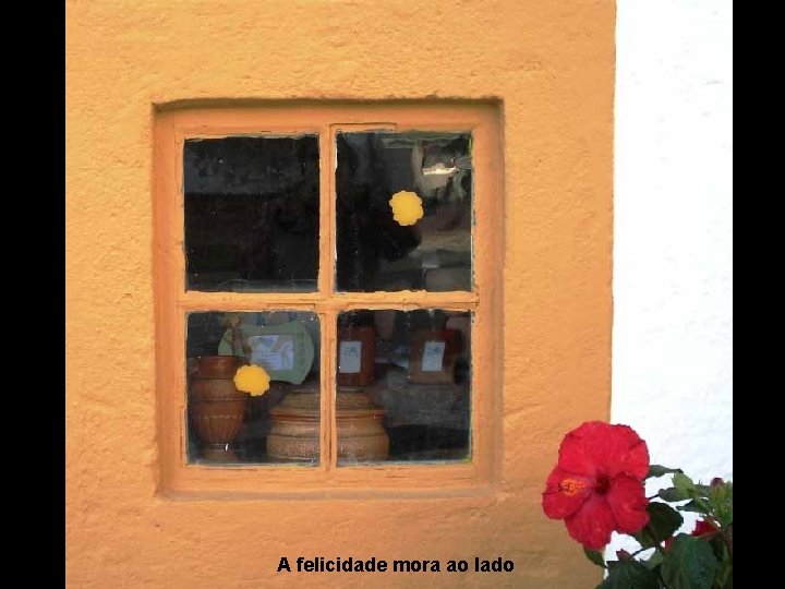 A felicidade mora ao lado 
