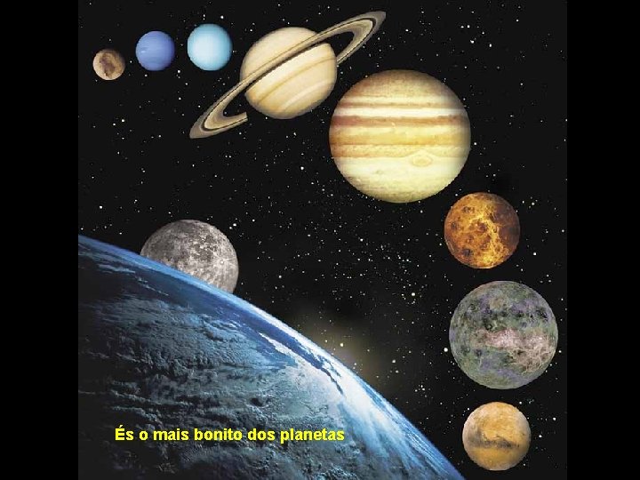 És o mais bonito dos planetas 
