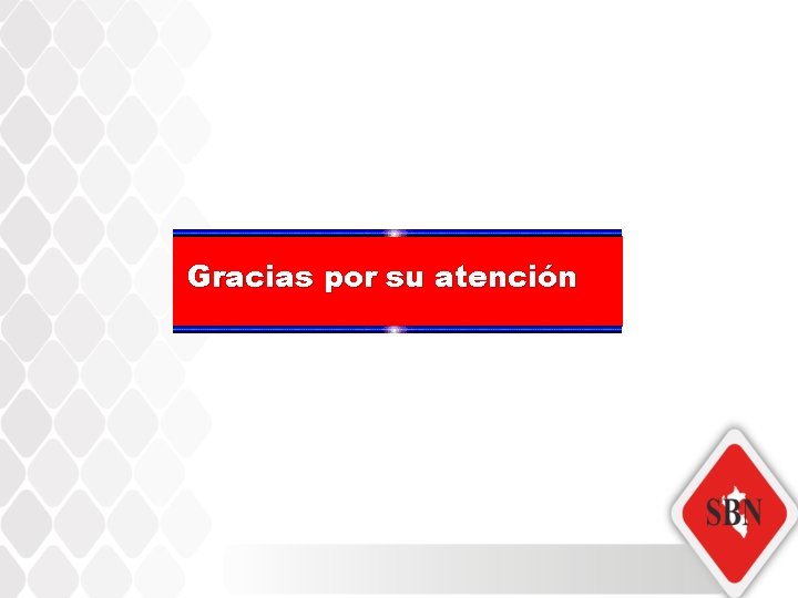 Gracias por su atención 