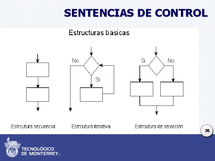 SENTENCIAS DE CONTROL 36 SENTENCIAS DE CONTROL 36