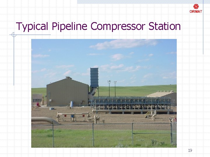 Typical Pipeline Compressor Station 19 