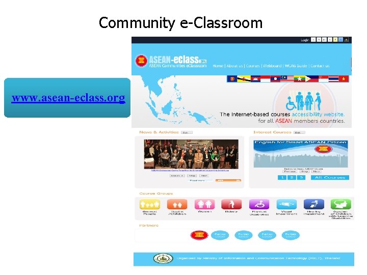 Community e-Classroom www. asean-eclass. org 42 