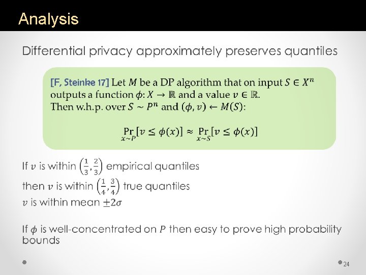 Analysis • 24 