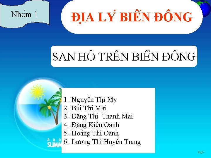 Nho m 1 ĐI A LY BIÊ N ĐÔNG SAN HÔ TRÊN BIÊ N