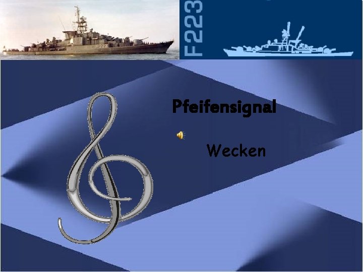 Pfeifensignal Wecken 
