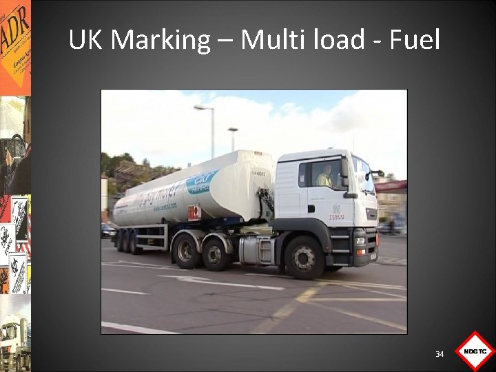 UK Marking – Multi load Fuel 34 