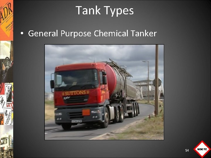 Tank Types • General Purpose Chemical Tanker 54 