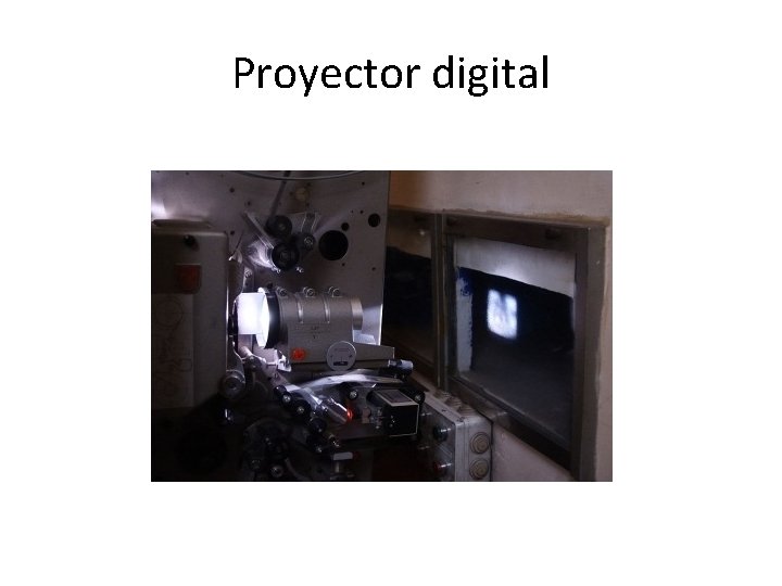 Proyector digital 