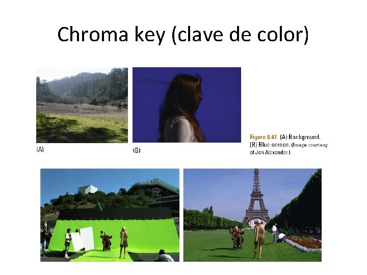 Chroma key (clave de color) 