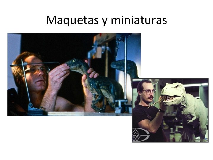 Maquetas y miniaturas 