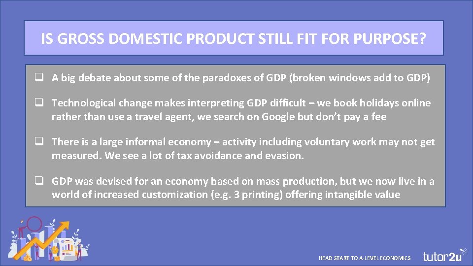 IS GROSS DOMESTIC PRODUCT STILL FIT FOR PURPOSE? q A big debate about some