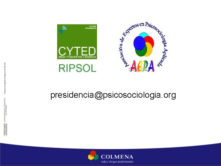 presidencia@psicosociologia. org 