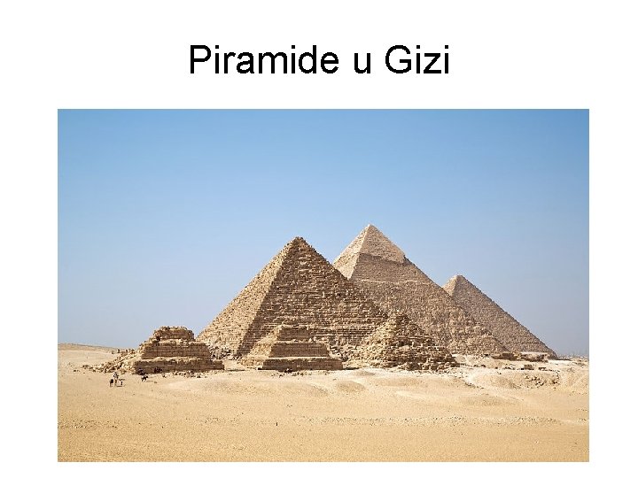 Piramide u Gizi 