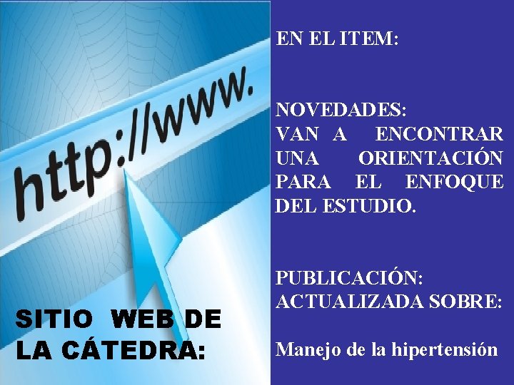 EN EL ITEM: NOVEDADES: VAN A ENCONTRAR UNA ORIENTACIÓN PARA EL ENFOQUE DEL ESTUDIO. EN EL ITEM: NOVEDADES: VAN A ENCONTRAR UNA ORIENTACIÓN PARA EL ENFOQUE DEL ESTUDIO.