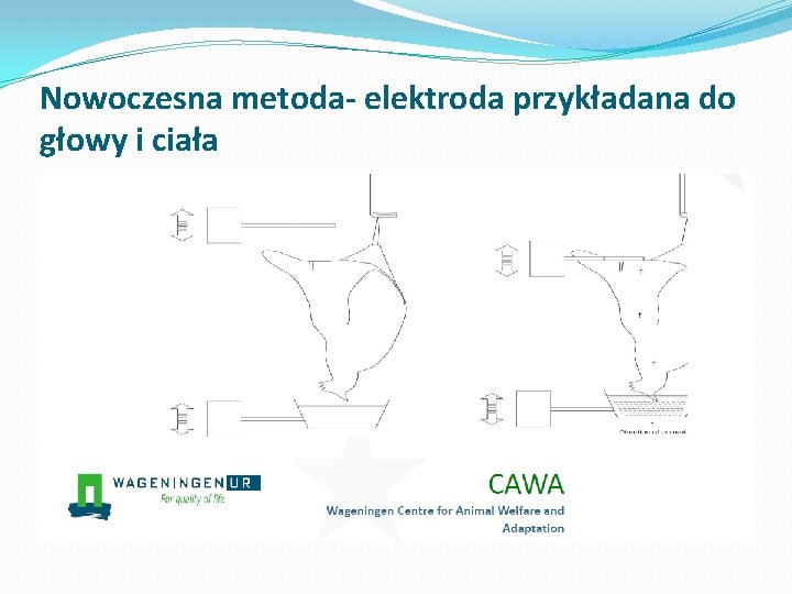 Nowoczesna metoda- elektroda przykładana do głowy i ciała 