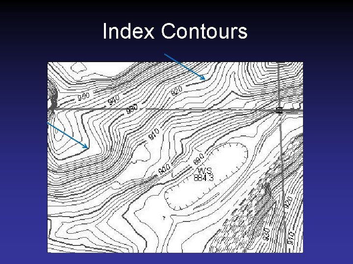 Index Contours Index Contours