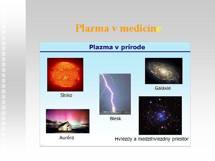 Plazma v medicíne 