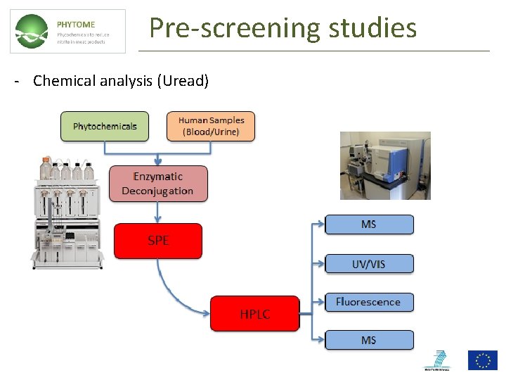 Pre-screening studies - Chemical analysis (Uread) 