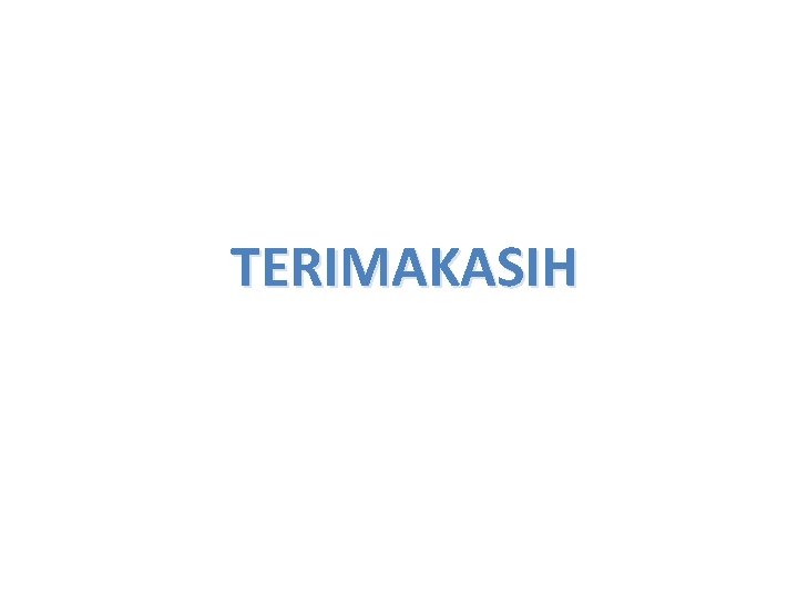 TERIMAKASIH 