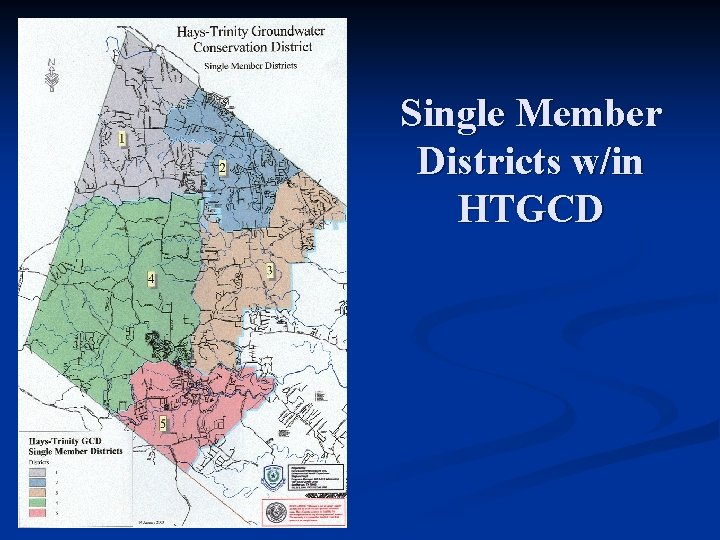 Single Member Districts w/in HTGCD 