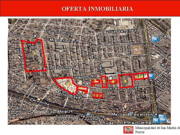 OFERTA INMOBILIARIA 1 2 6 5 3 4 7 8 9 10 11 12