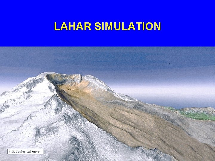 LAHAR SIMULATION 