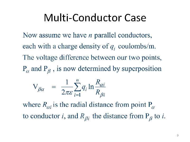 Multi-Conductor Case 9 