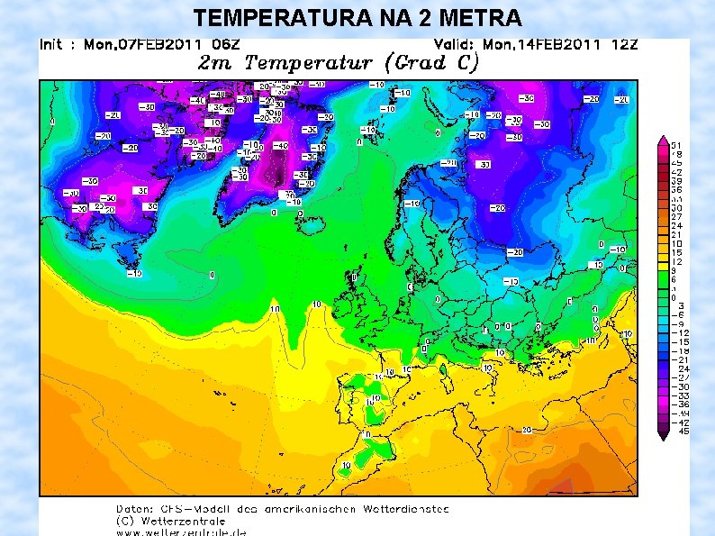 TEMPERATURA NA 2 METRA 