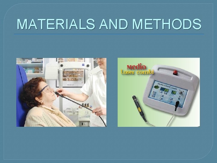 MATERIALS AND METHODS 