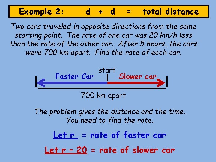 Math 8 H Problem Solving Day 2 Rate