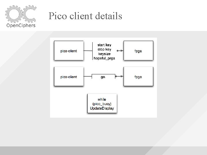 Pico client details 