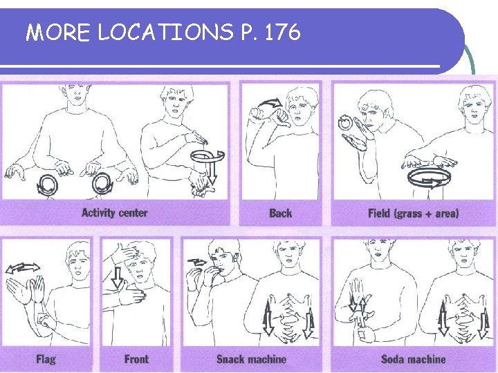 MORE LOCATIONS P. 176 