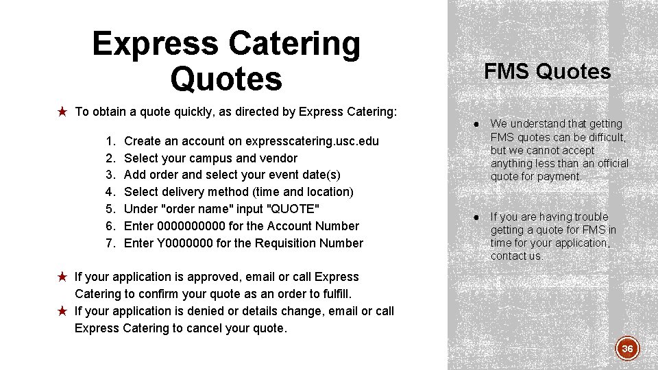 Express Catering Quotes ★ To obtain a quote quickly, as directed by Express Catering: Express Catering Quotes ★ To obtain a quote quickly, as directed by Express Catering: