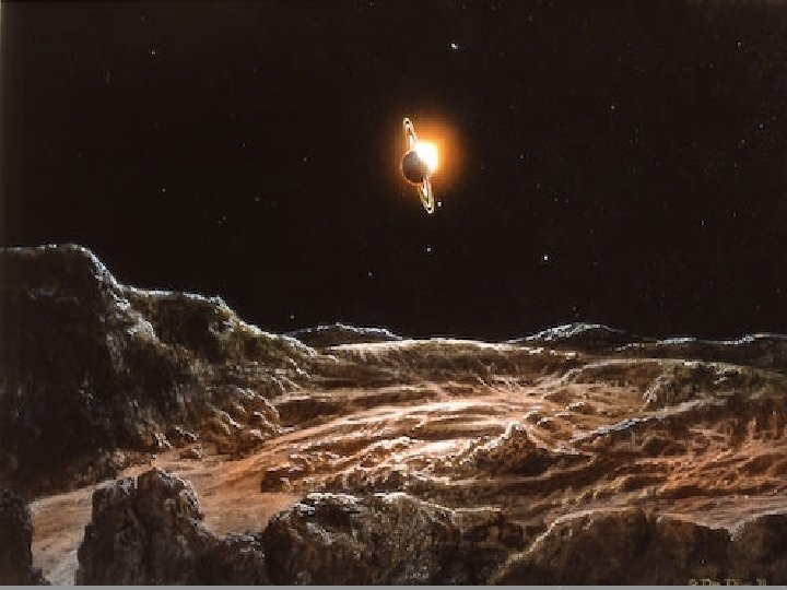 Saturnas nuo Saulės vidutiniškai nutolęs per 1429 milijonų km. Jo ženklas: ♄ Įdomūs faktai